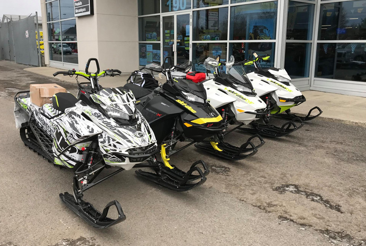 The best pre-owned snowmobiles in Northern Quebec