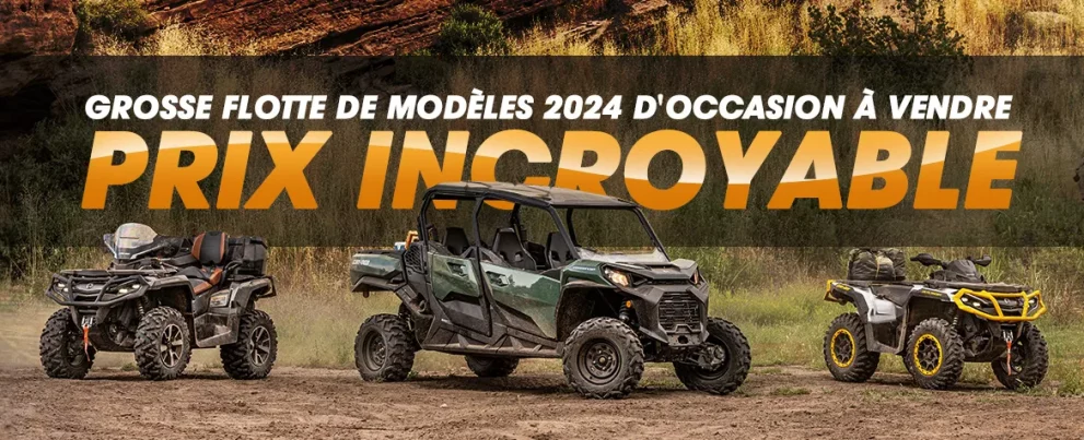 Grosse flotte de modèles 2024 d’occasion à vendre
